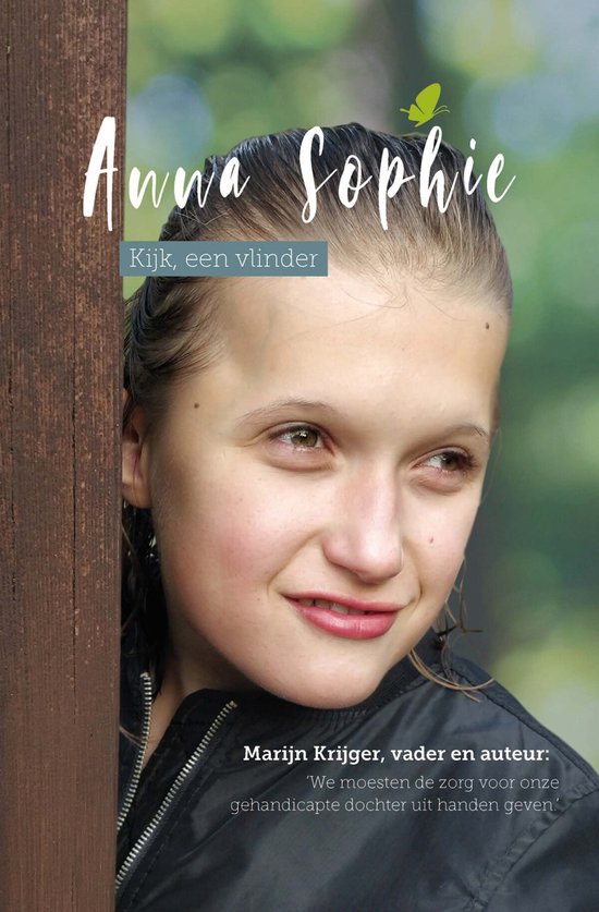 Anna Sophie, kijk een vlinder